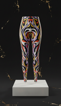 3D-Printed Spandex Leggings Bold Effect