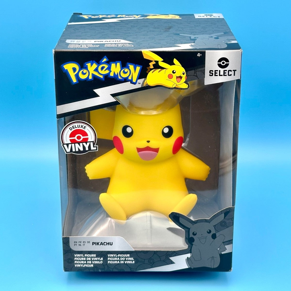 Pokemon Pikachu Select Vinyl Figure - 8-Inch Figure Made from Vinyl